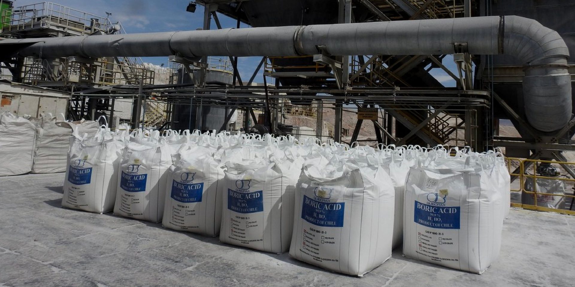 Quiborax production plant